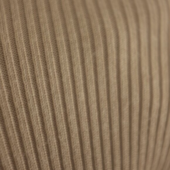 COPY - HWA apparel tan crossover sweater with lace up sleeves detail size M - Picture 3 of 6